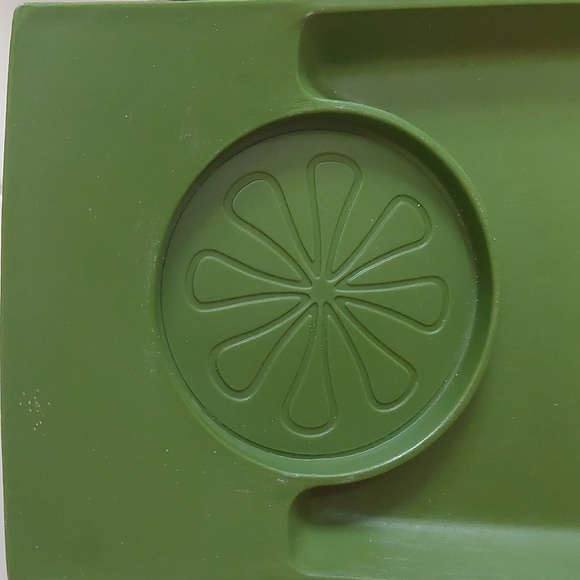 SALE! Vintage "GENI" Accalac SET of 6 camping- serving trays 1960's - Picture 4 of 12